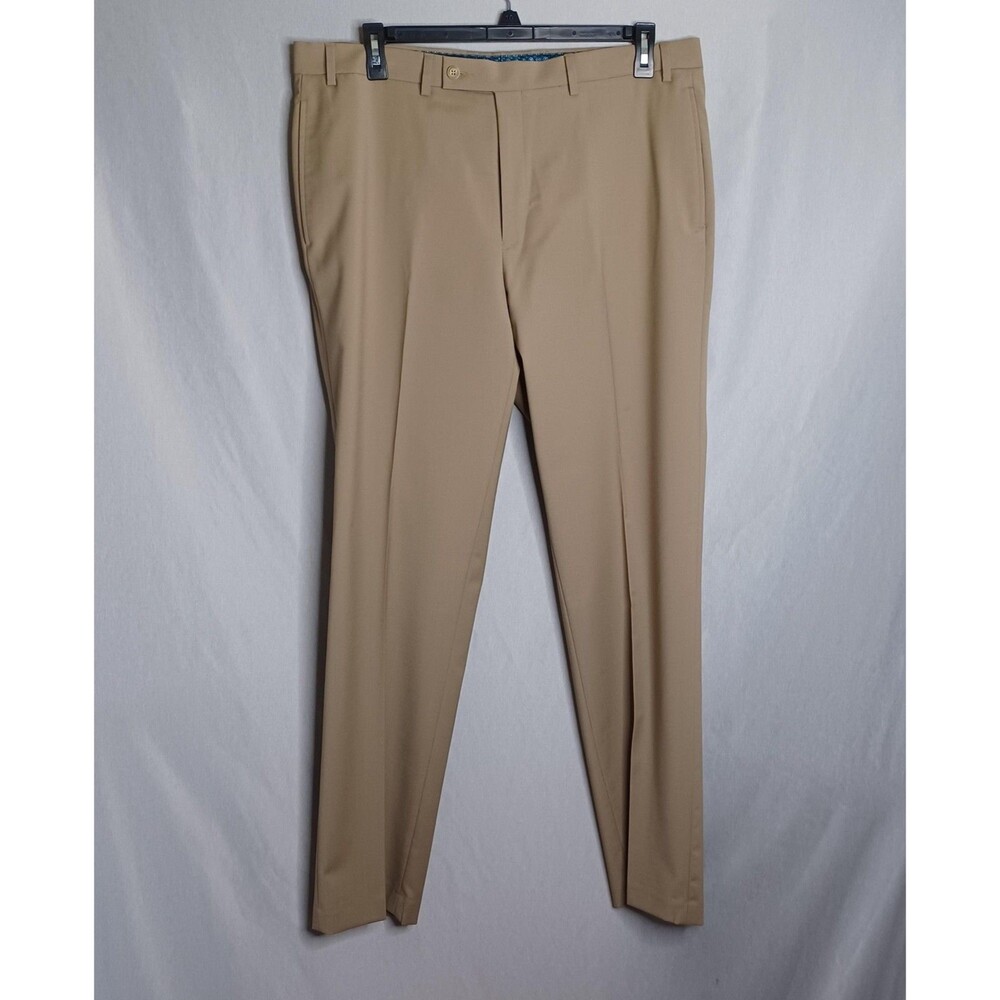 Lauren Ralph Lauren Dress Pants Mens 38x34 Beige High Performance Casual Office